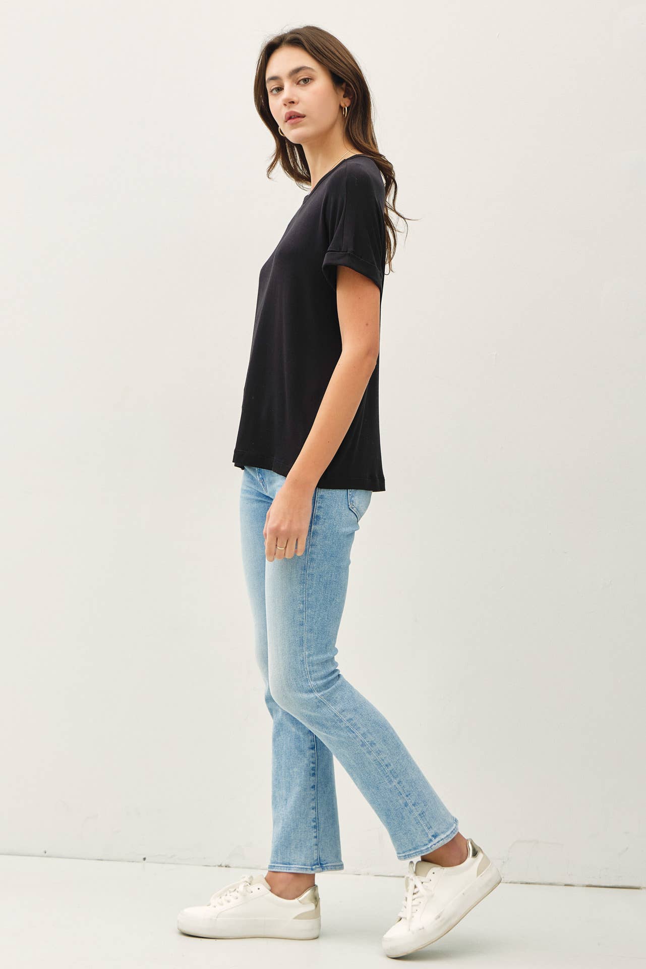 Lightweight Modal Basic Tee