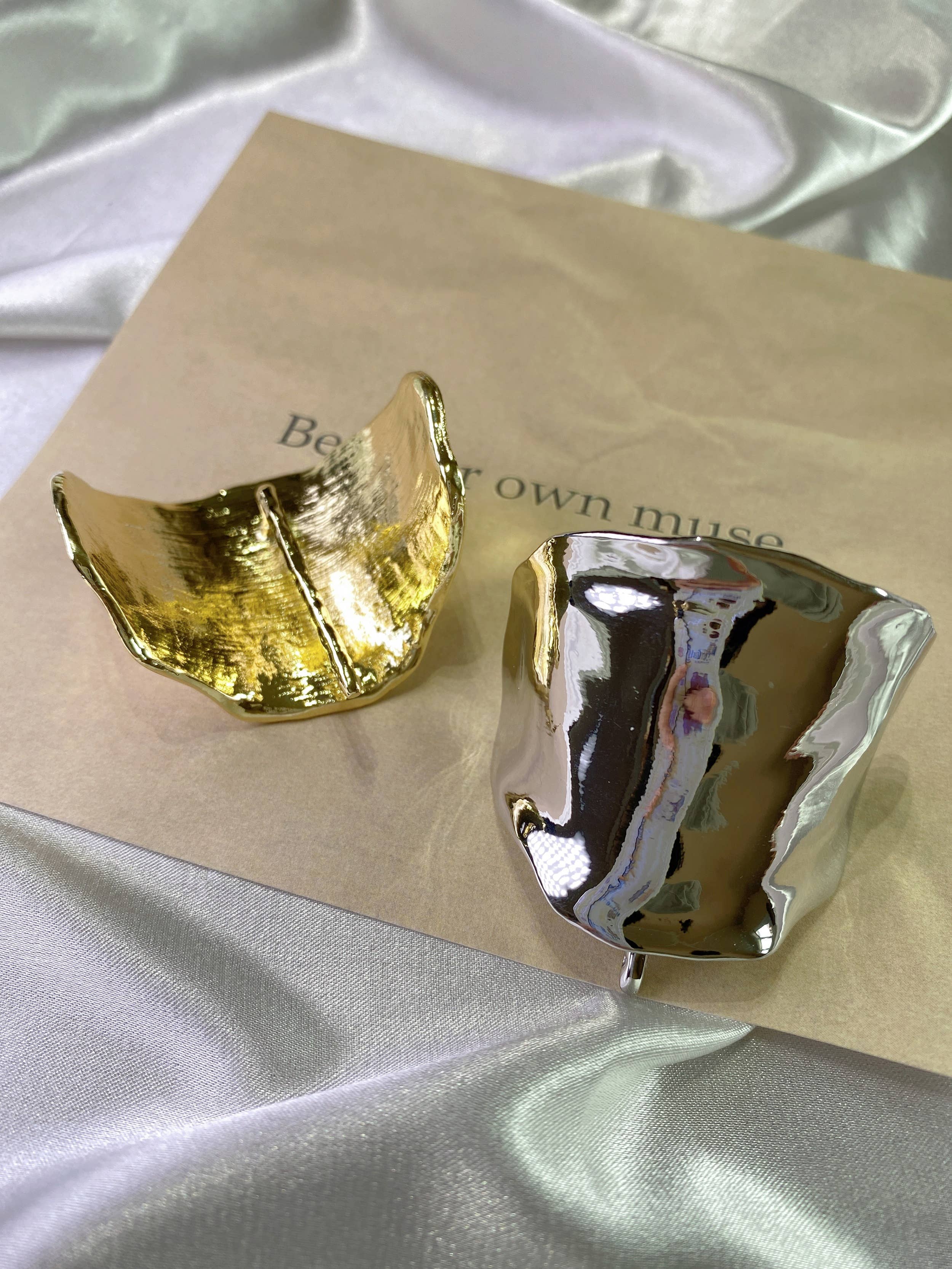 Ponytail Cuff - Silver / Gold
