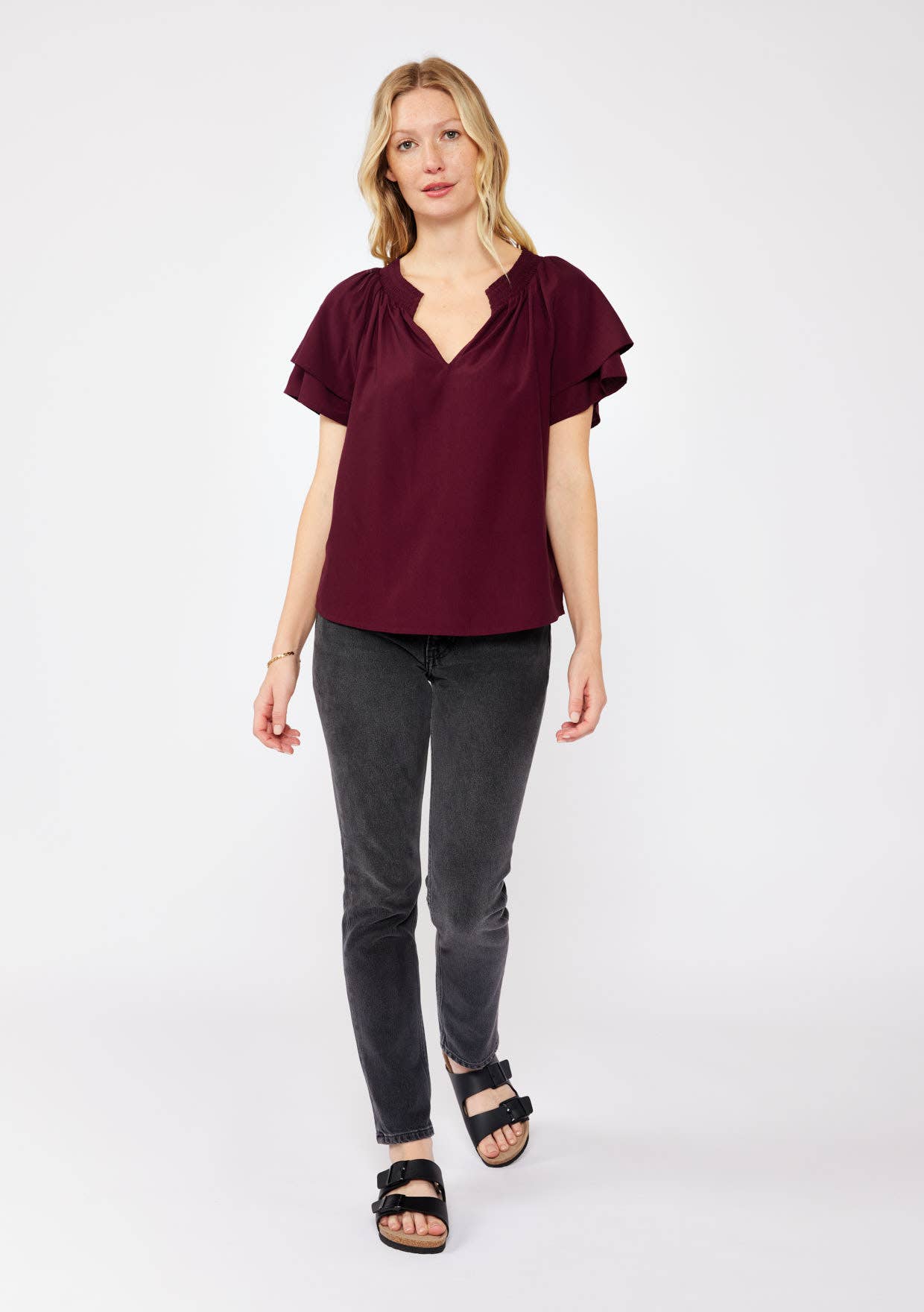 Vino Double Sleeve Top