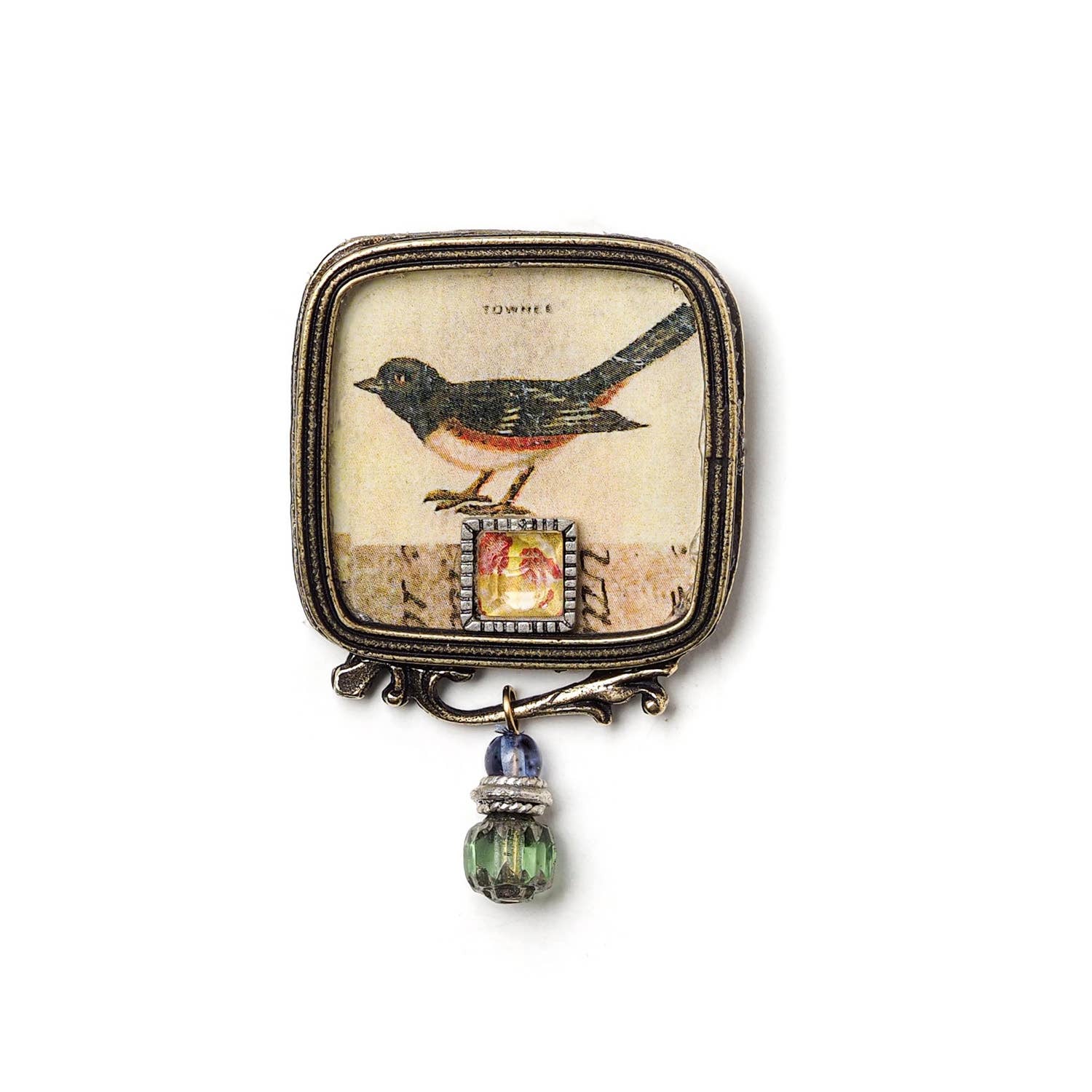 Vintage Robin Pin