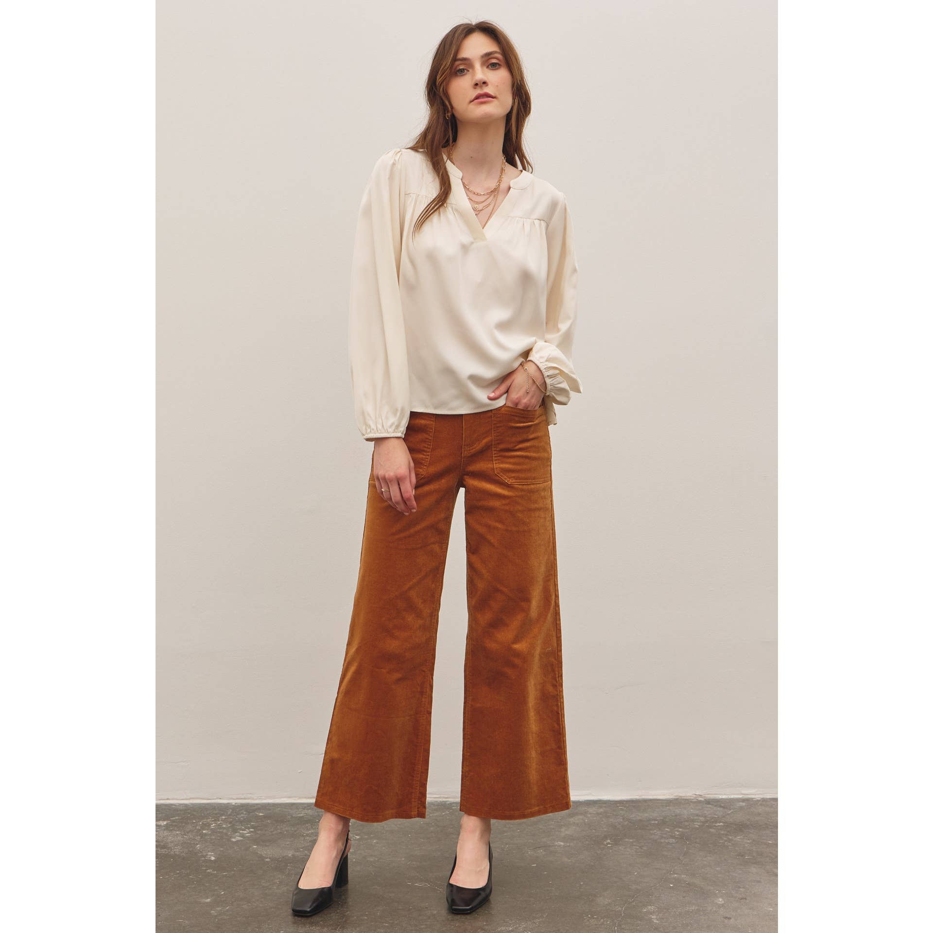 Classic Ecru Blouse