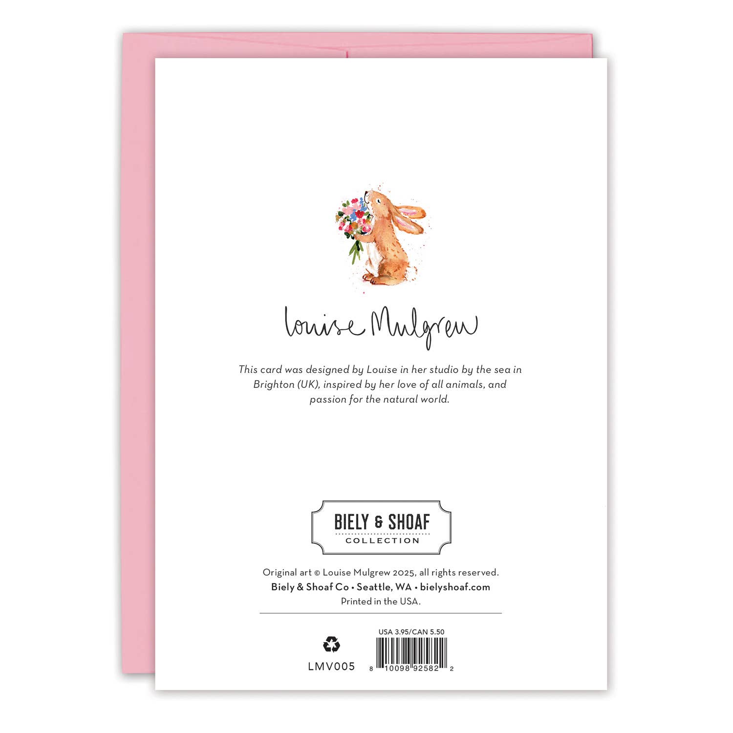 Bunnies Valentine's Day Card