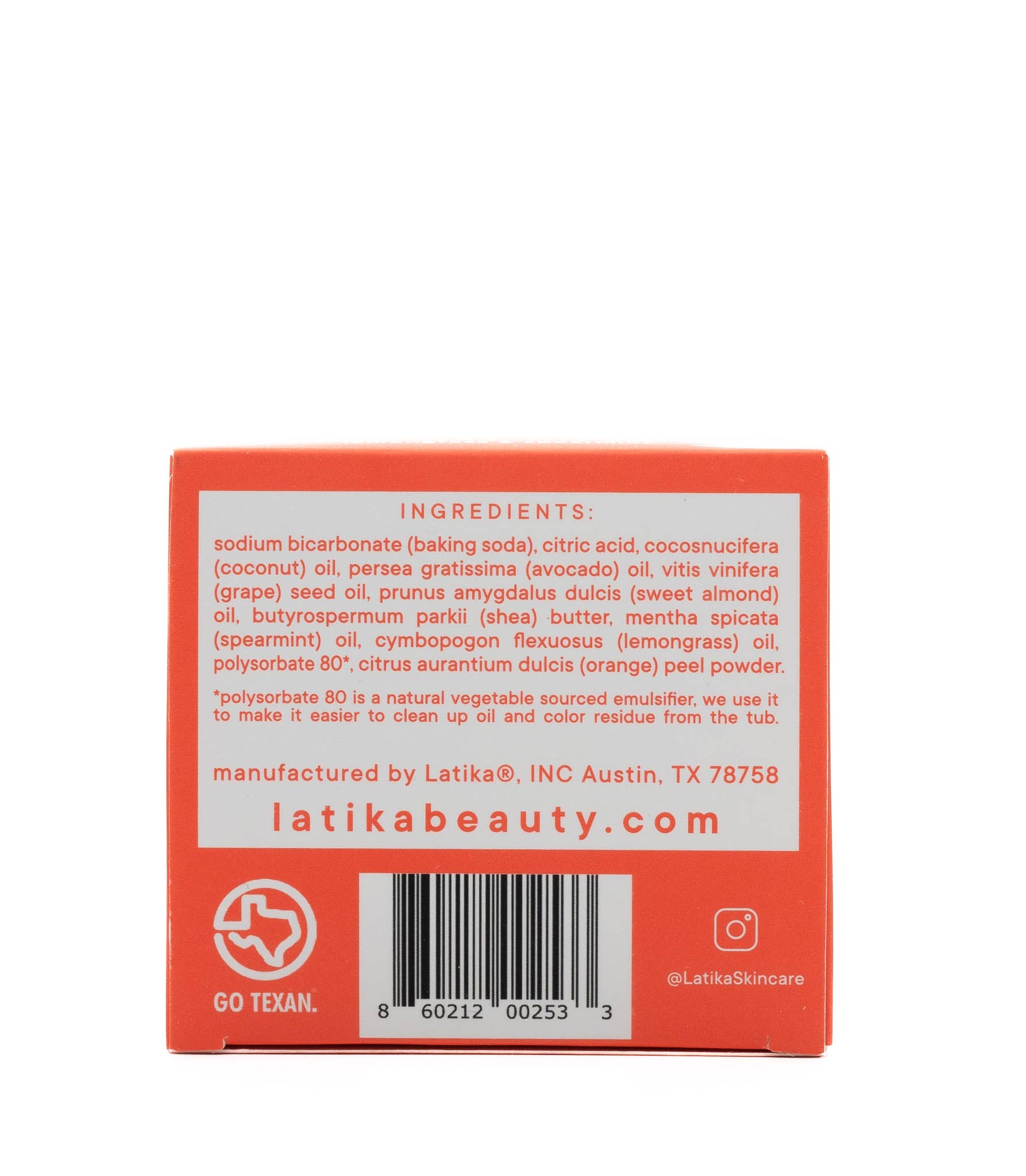 Energy Boost Bath Bomb - Lemongrass Essential Oils