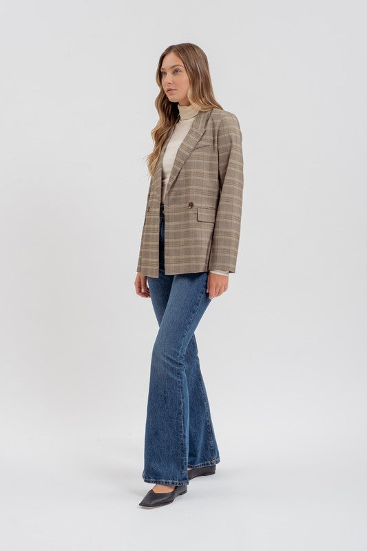 Plaid Classic Blazer