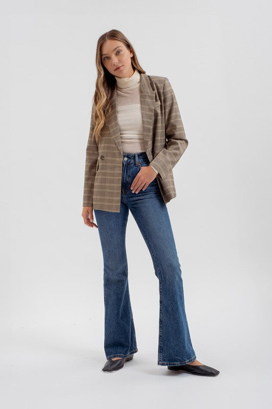 Plaid Classic Blazer