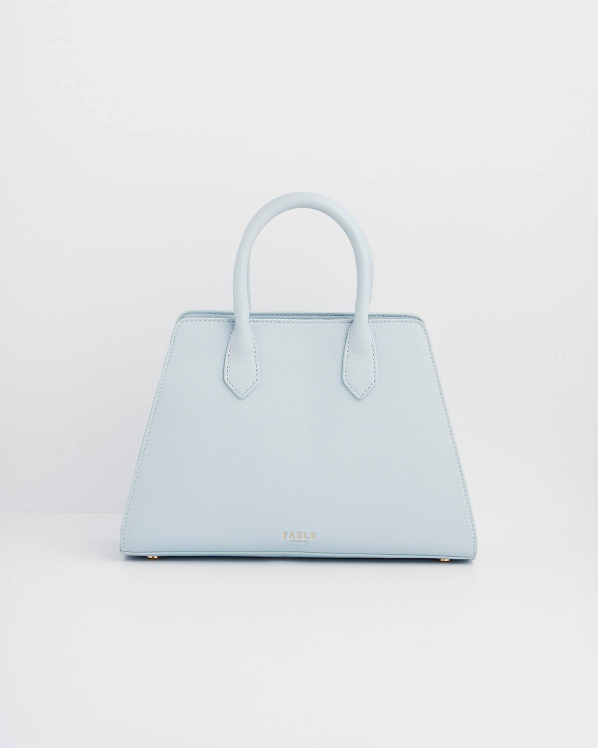 Bell Blue Structured Handbag