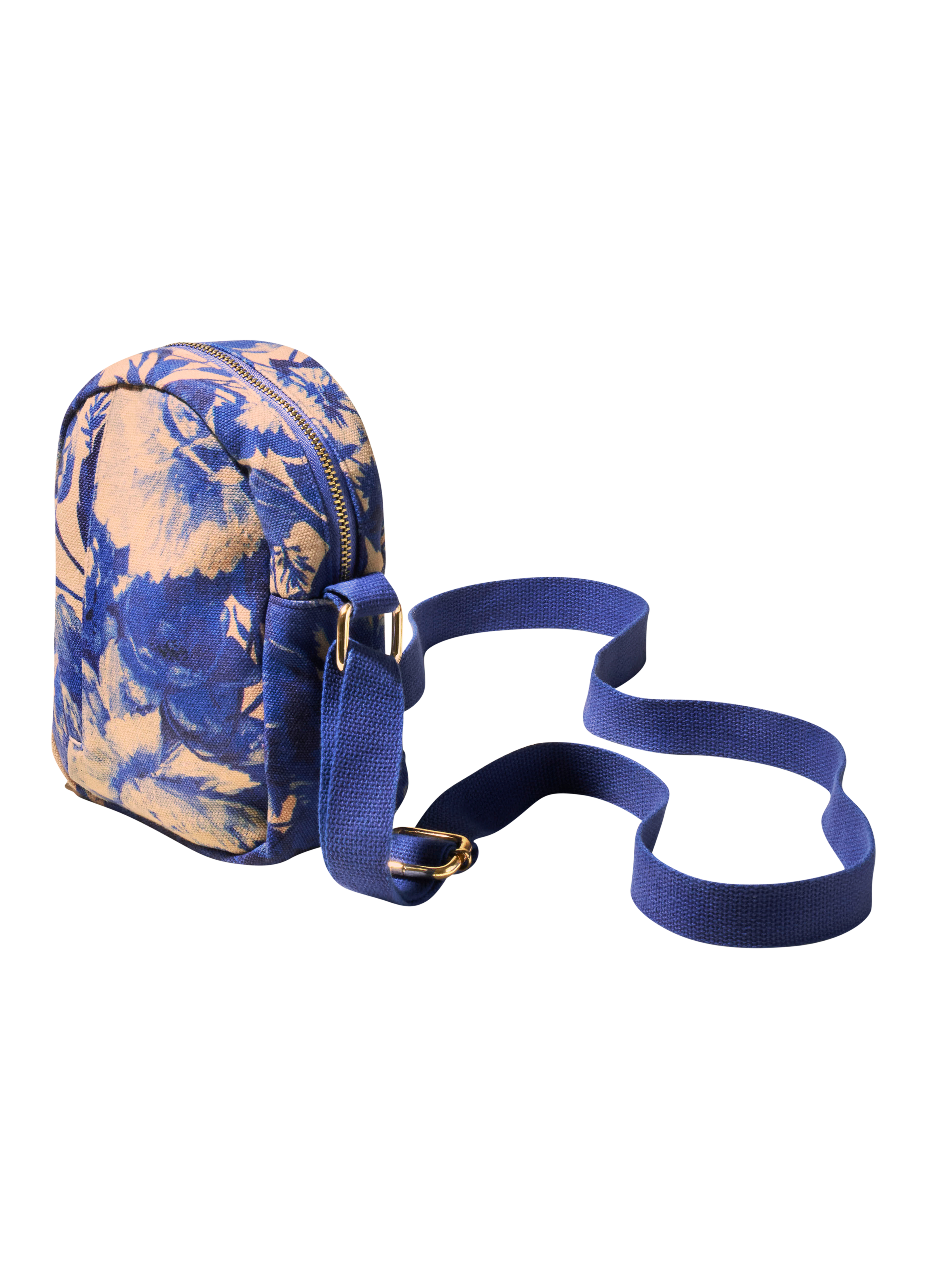 Canvas Out and About Bag - China Blue Blooms