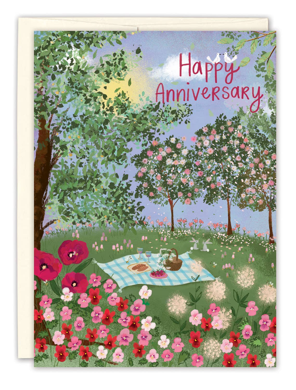 Orchard Picnic Aniversary Card