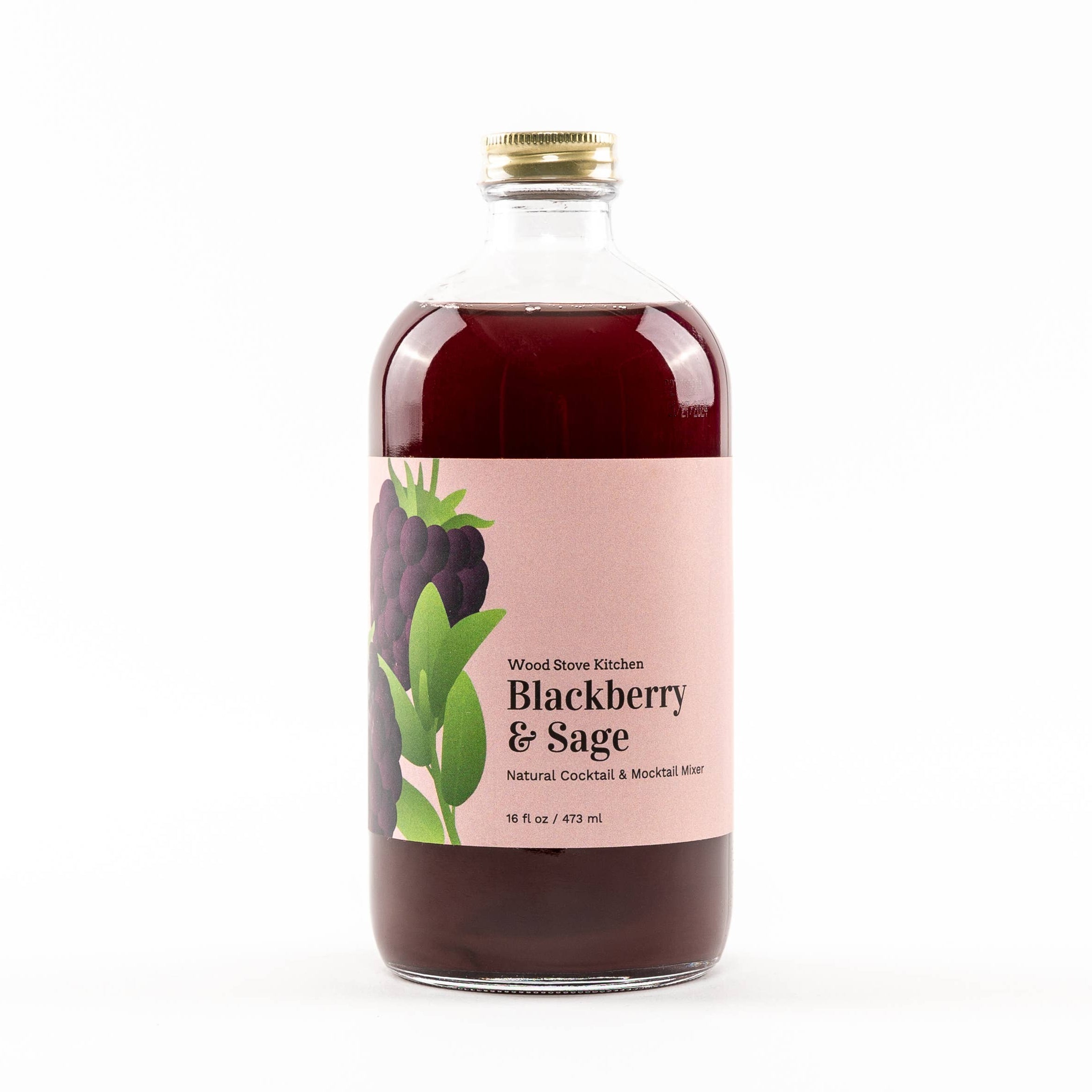 Blackberry & Sage Cocktail Mixer and Mocktail Mixer