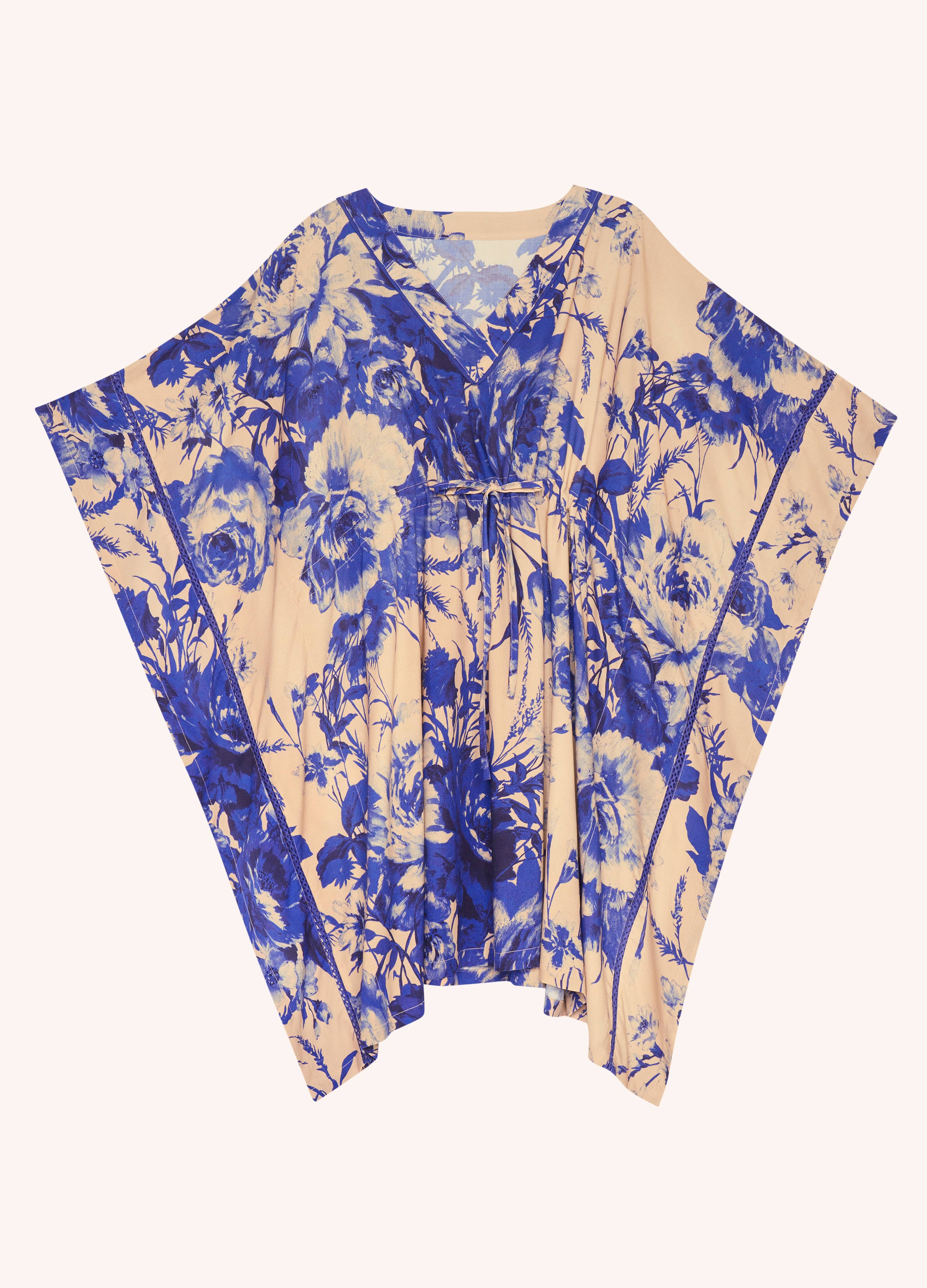 China Blue Blooms Tunic