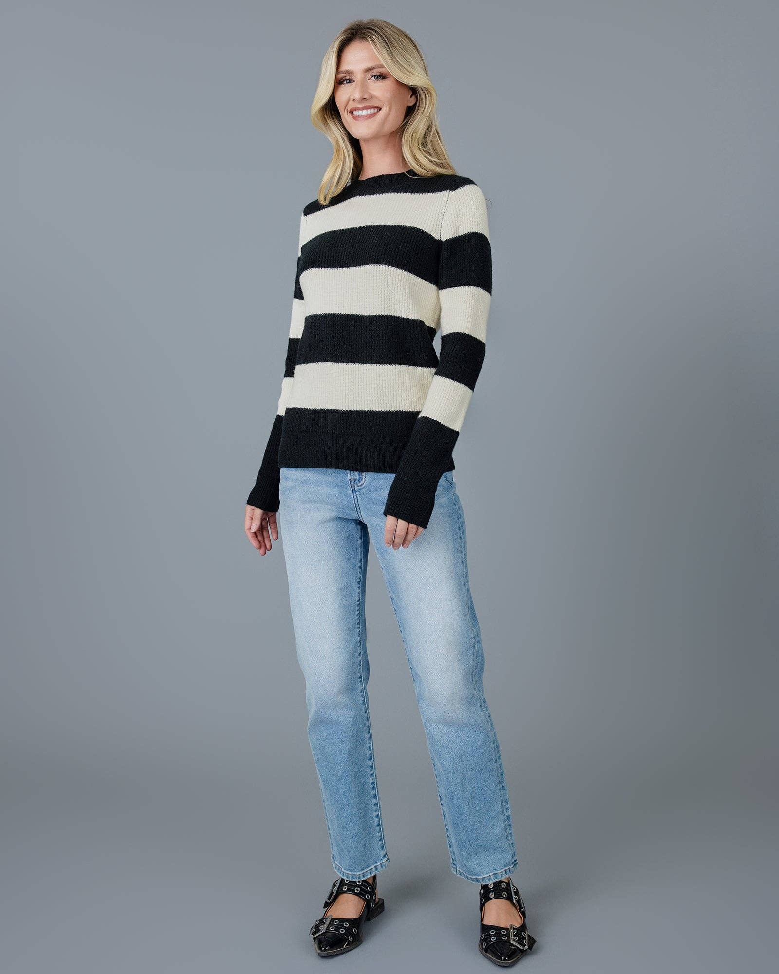 Cozy Stripe Sweater