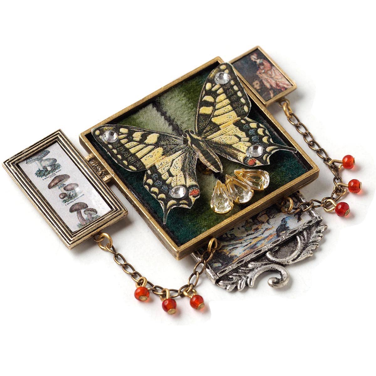 The Collectors Pin With Butterfly