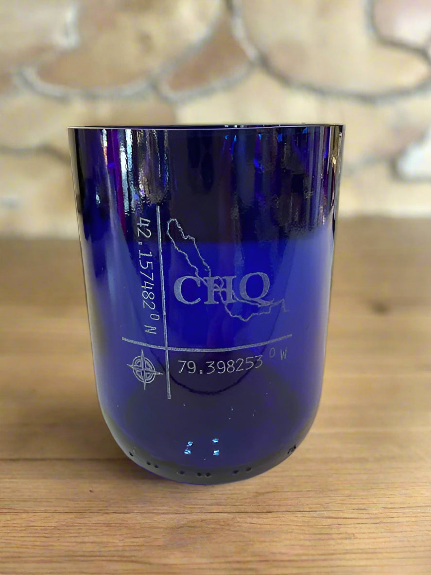 CHQ Lake Recycled Bottle Glass