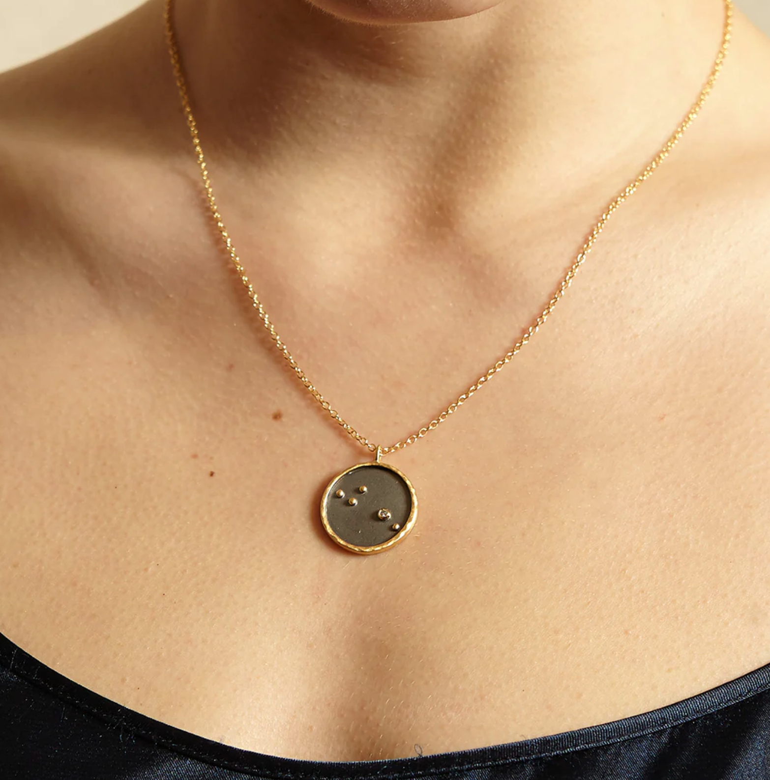 Aquarius Zodiac Necklace