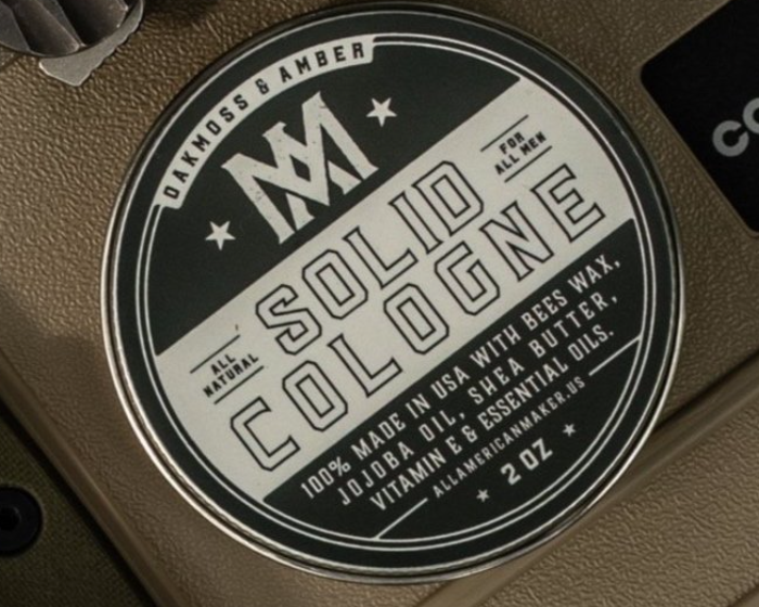 Oakmoss + Amber Solid Cologne