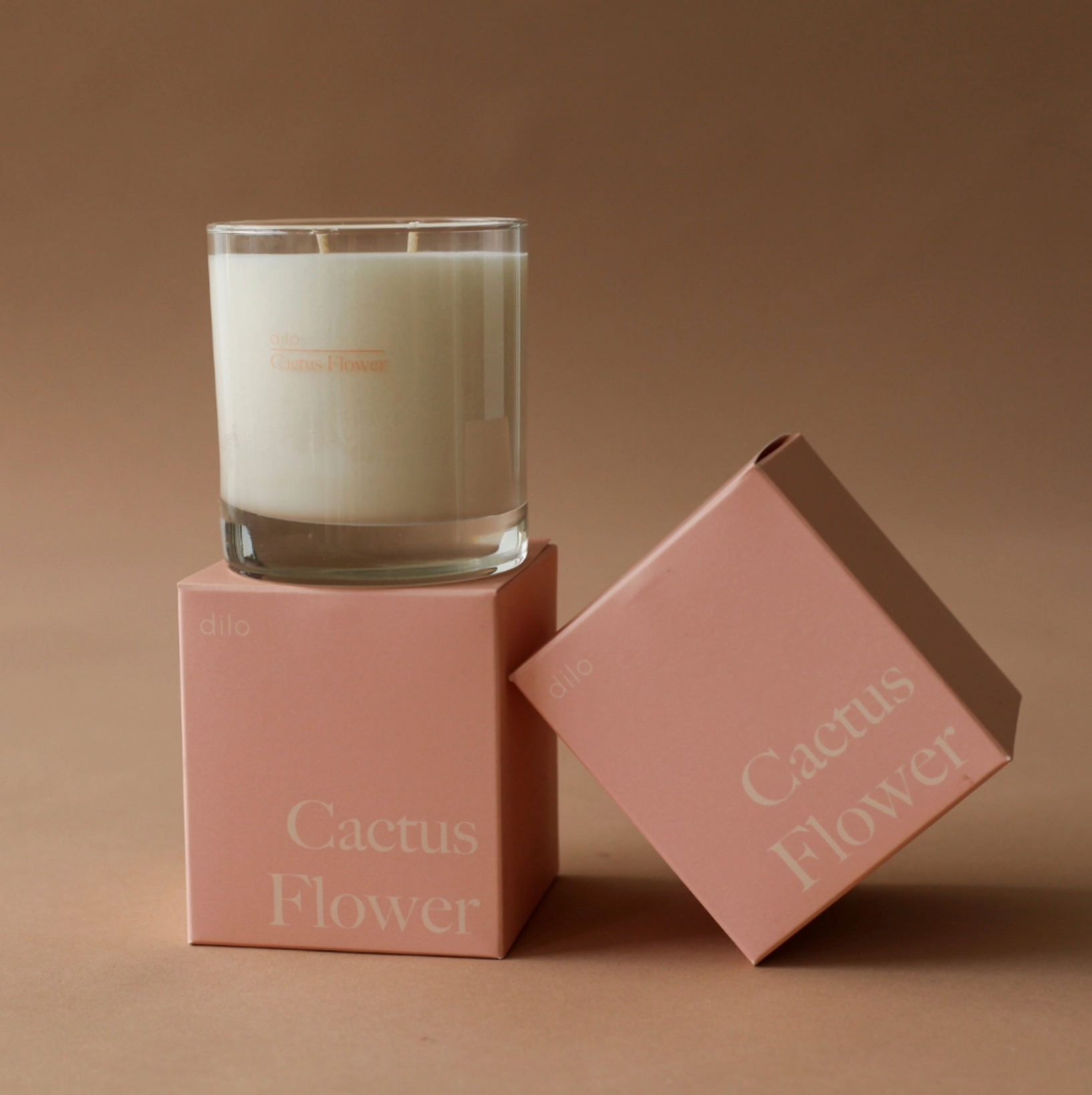 Cactus Flower Candle