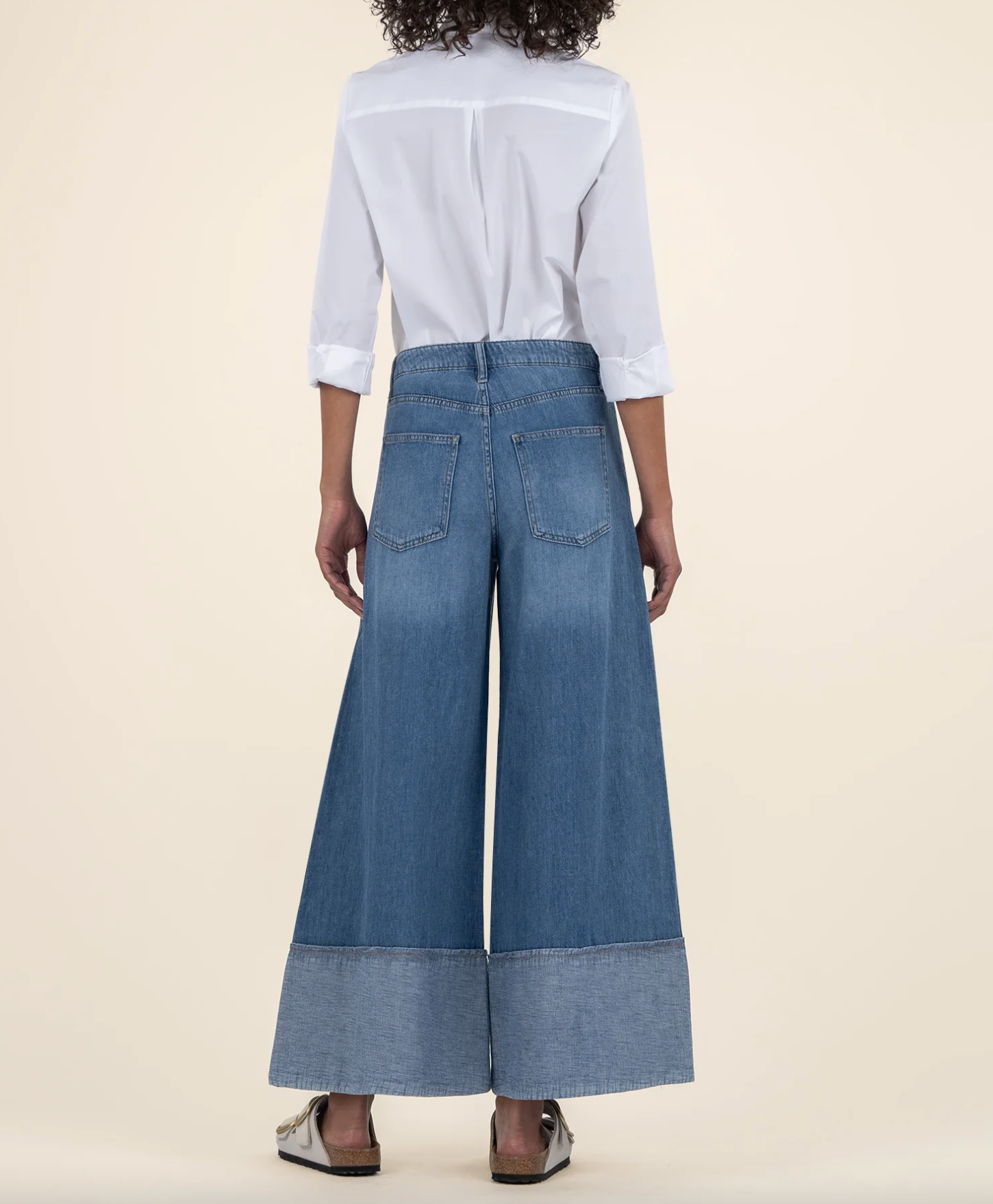 Blake Crop Wide Leg Denim
