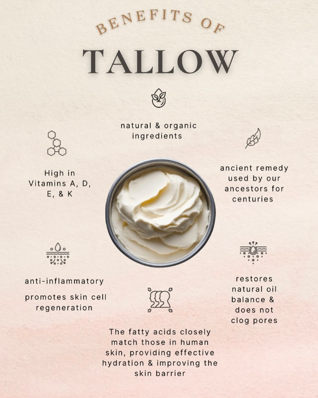 Organic Whipped Tallow Balm