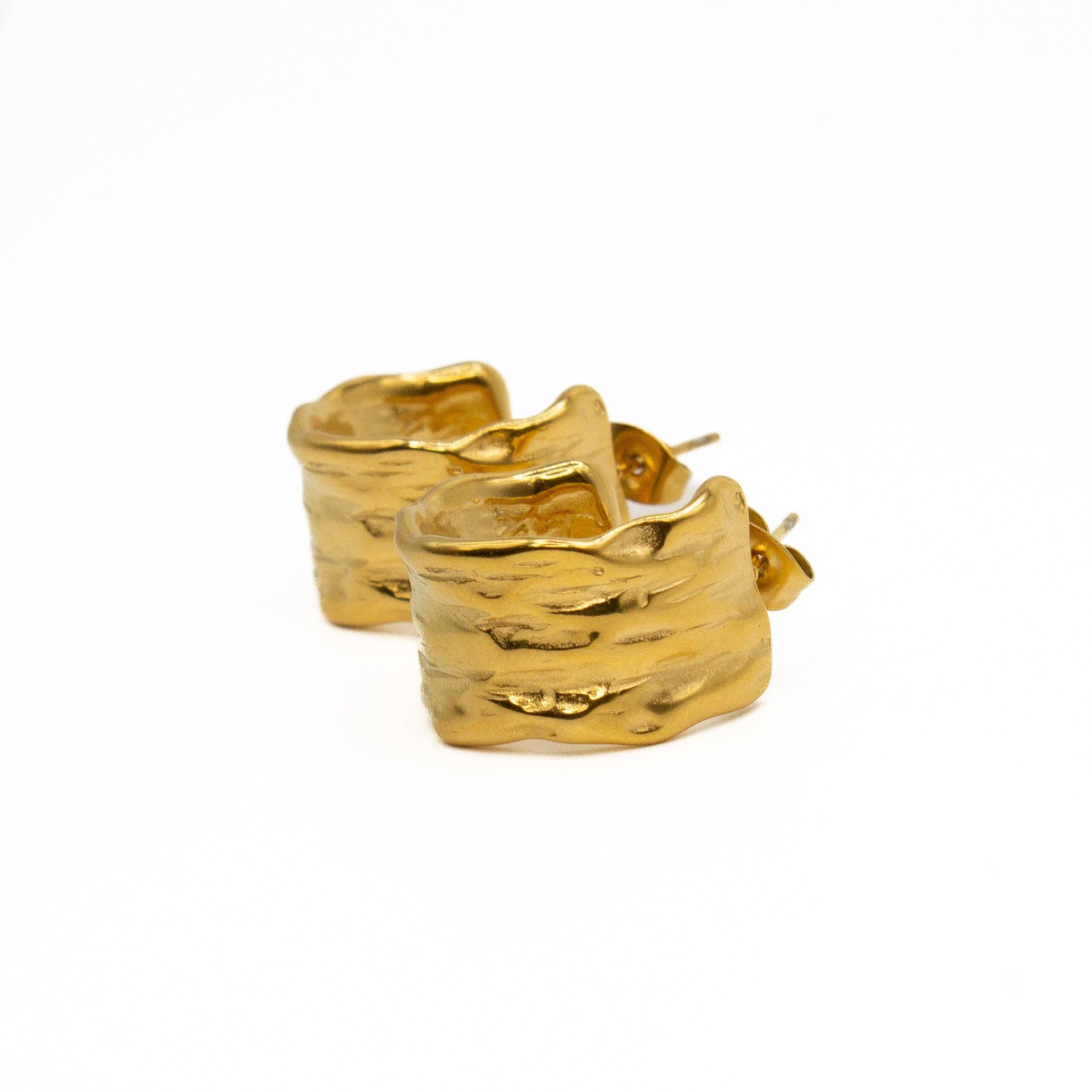Melted Hoops - Gold