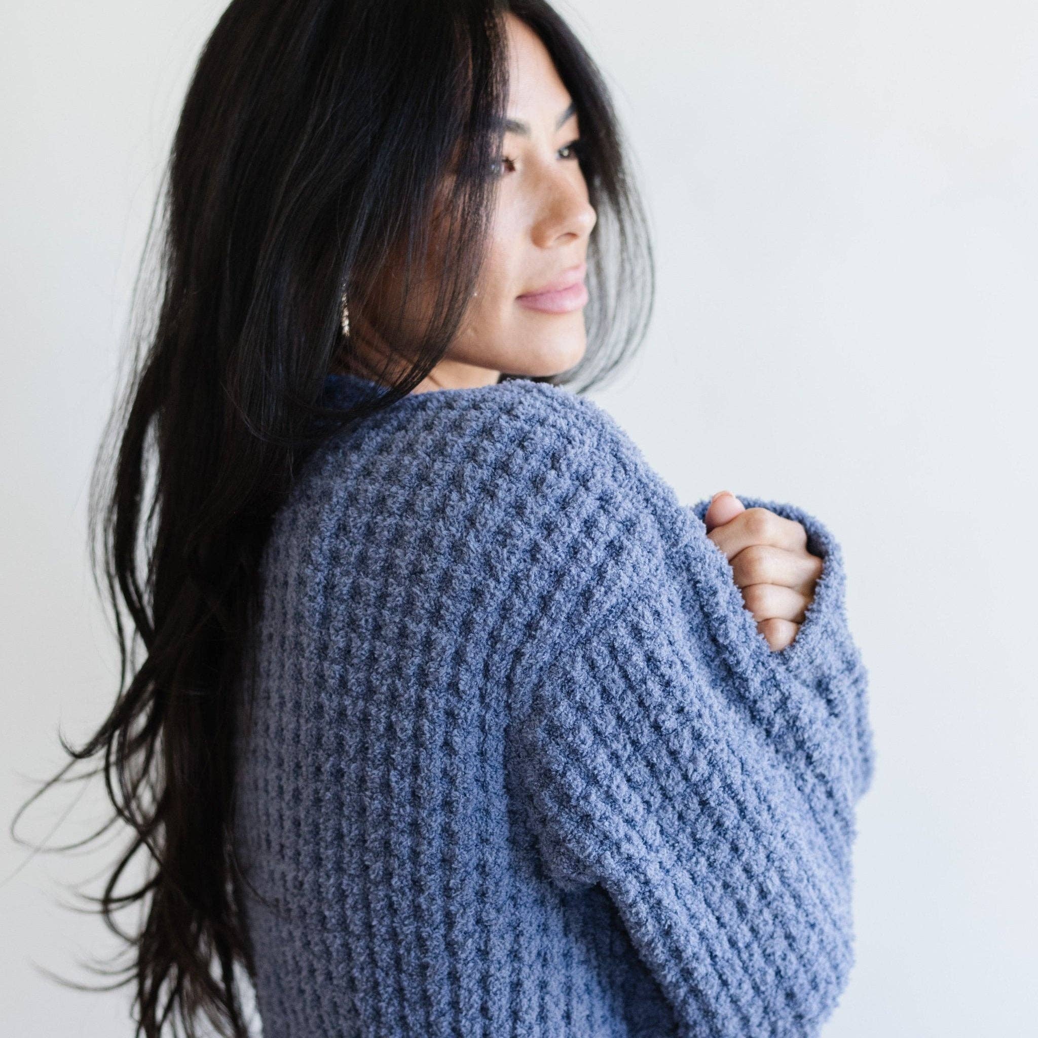 Saranoni Waffle Knit Robe