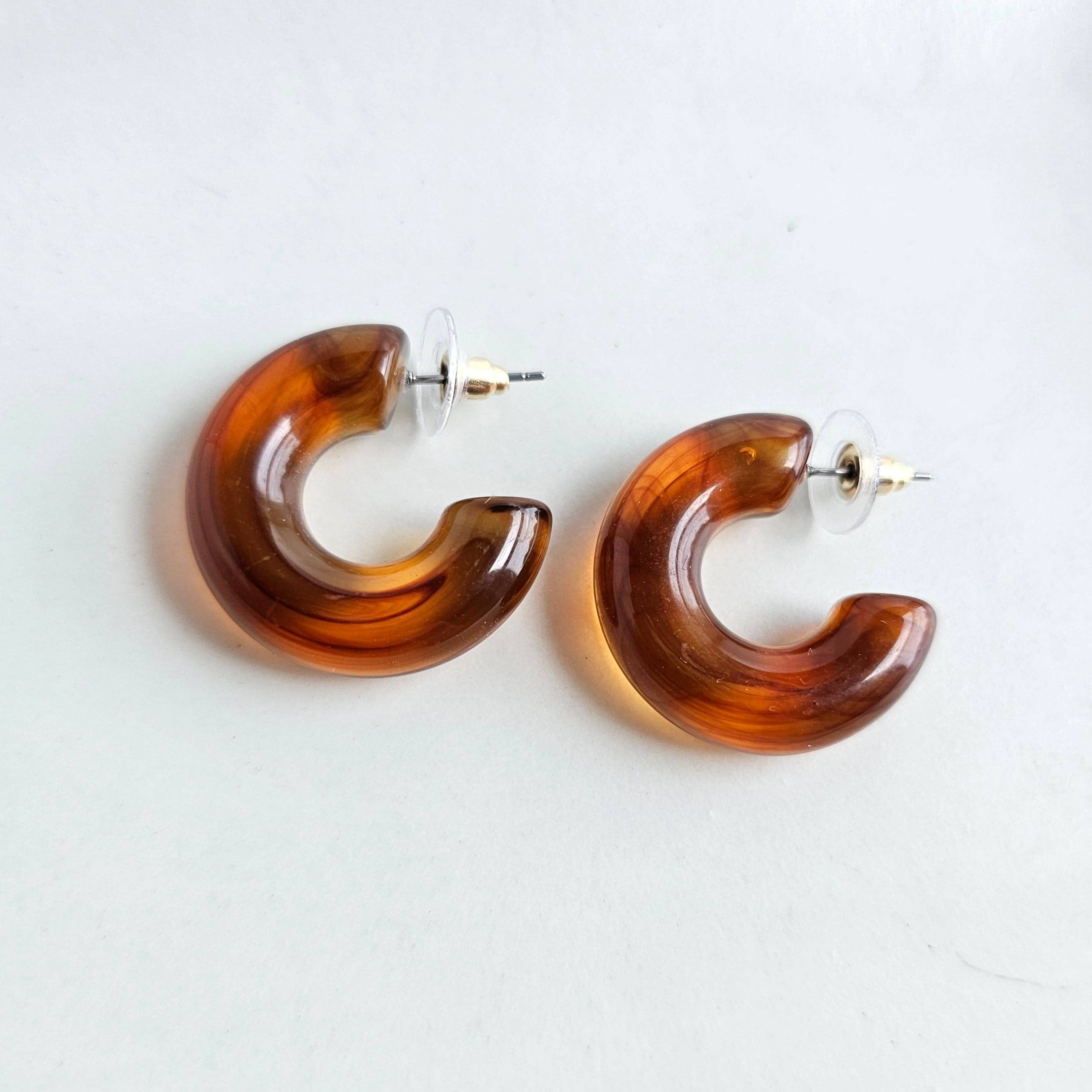 Chloe Hoops - Amber