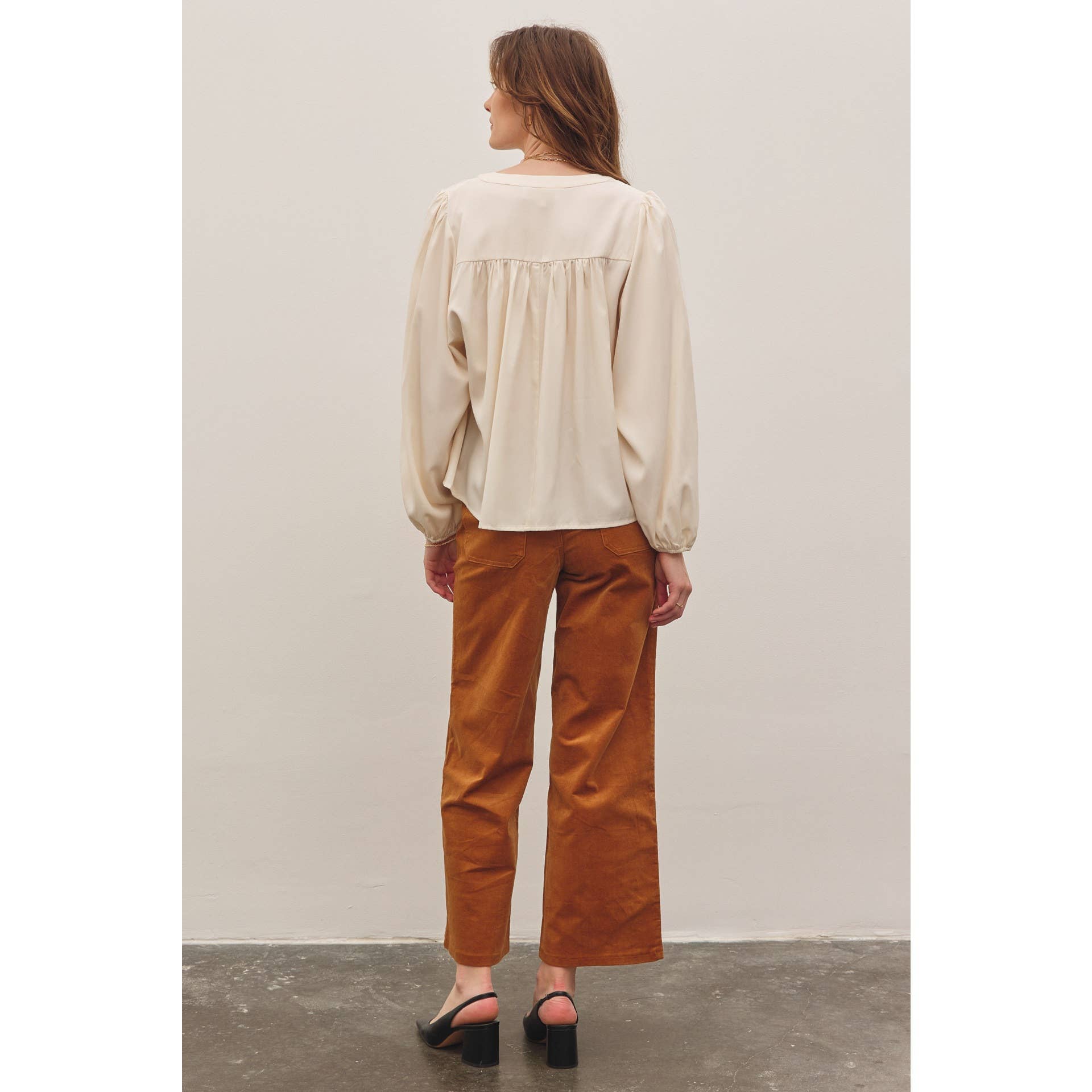Classic Ecru Blouse
