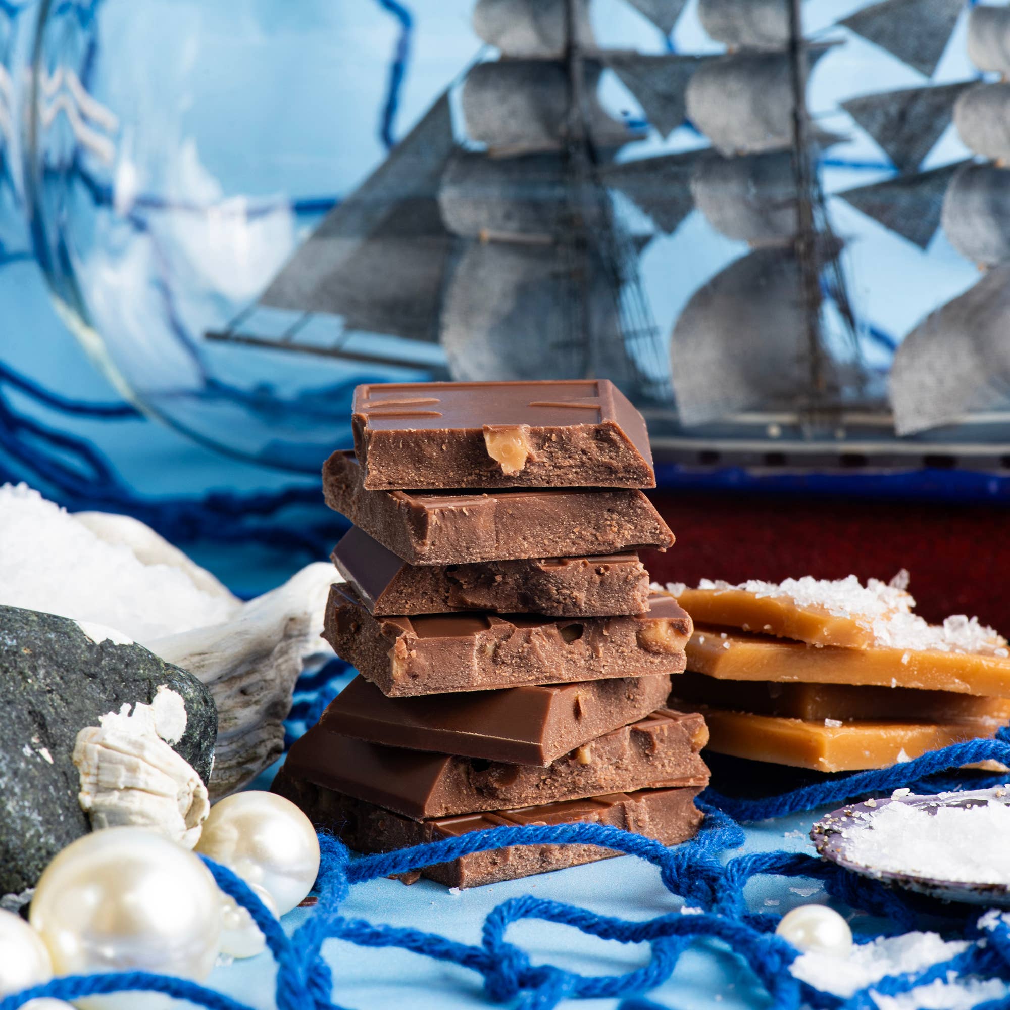 San Juan Salted Toffee Truffle bar