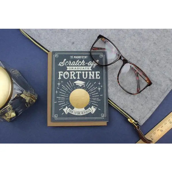 Scratch-off Fortune Graduation Card