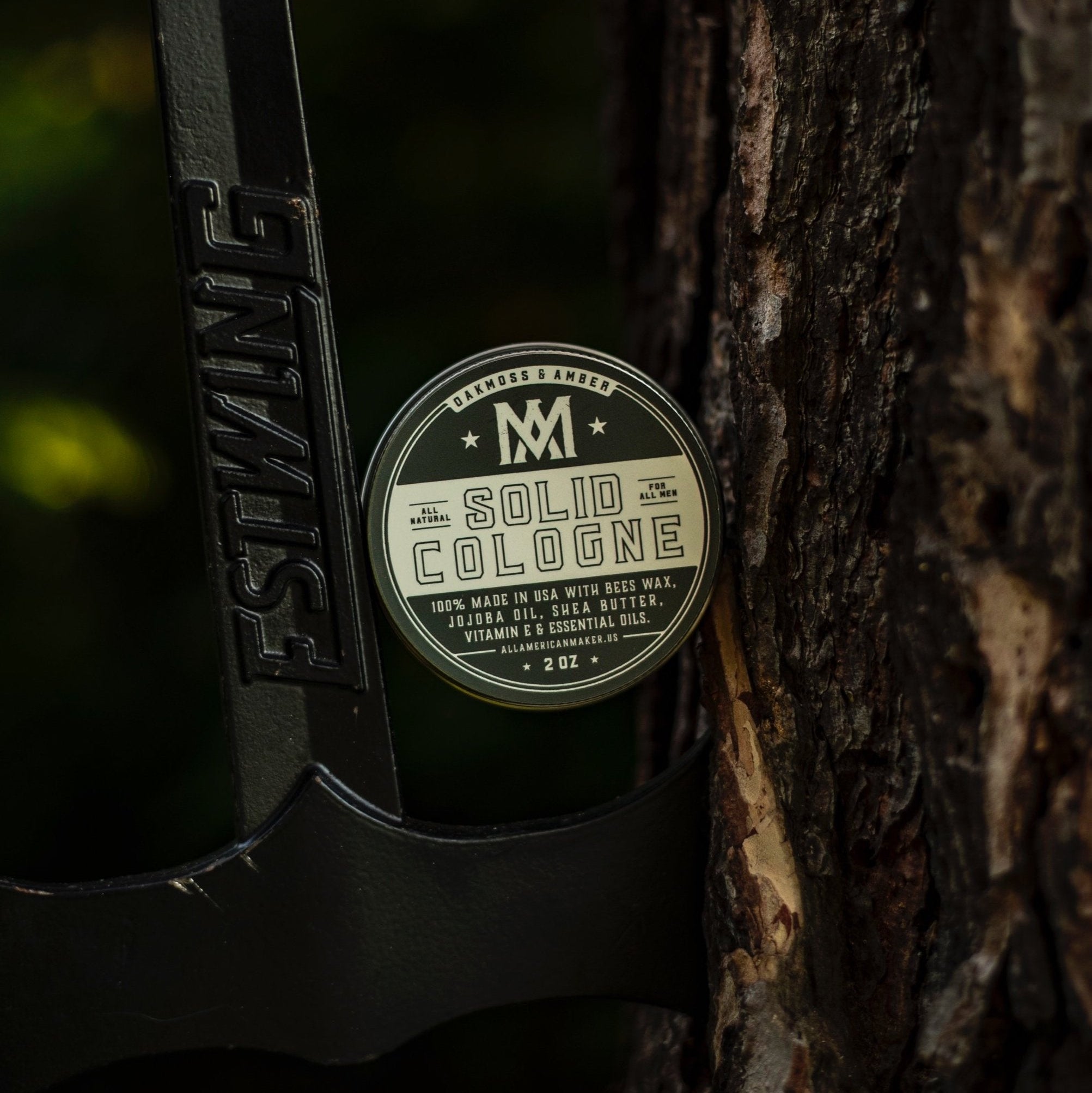Oakmoss + Amber Solid Cologne