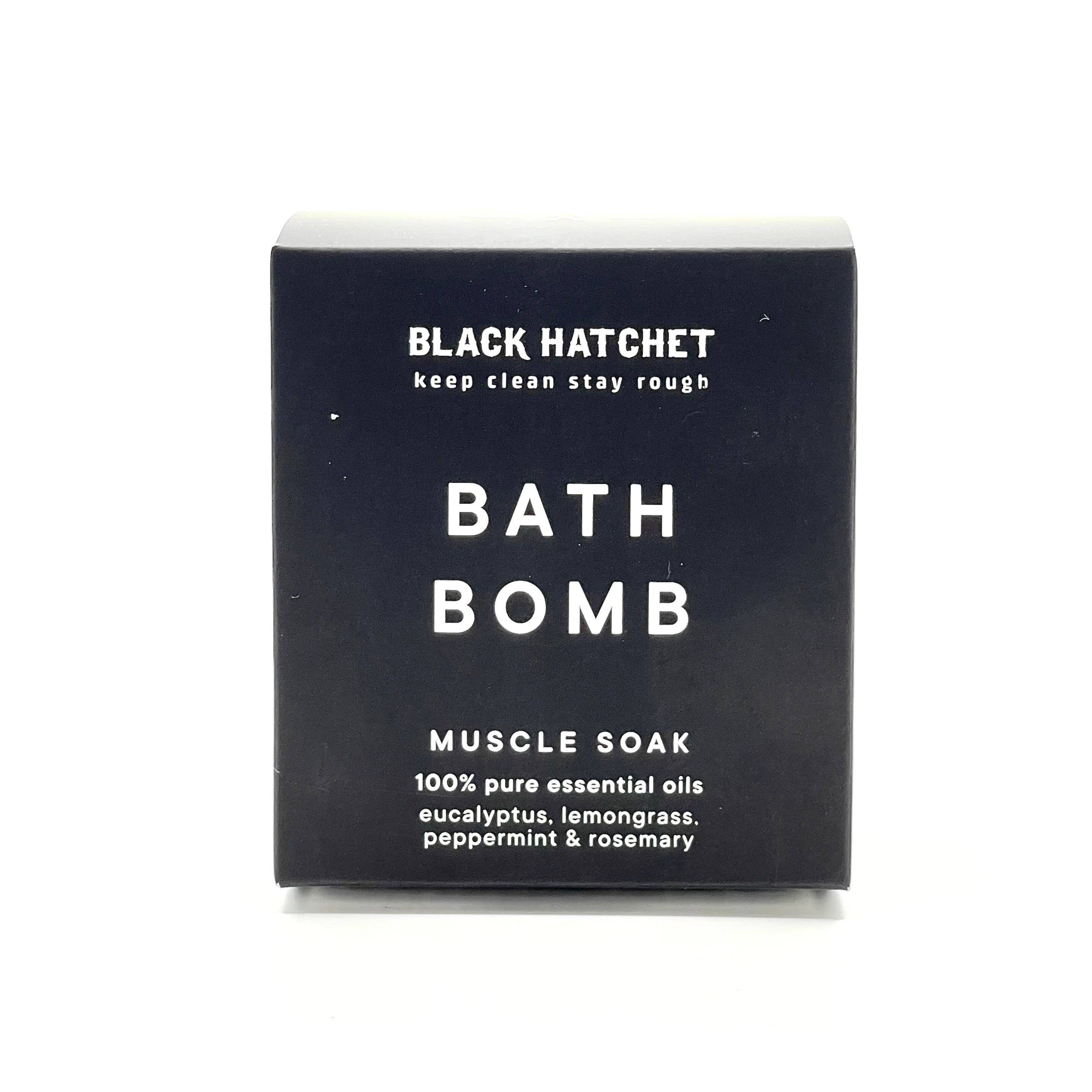 Black Hatchet Bath Bomb  | Gift for Men