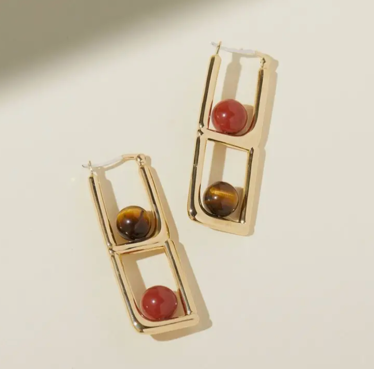 Tiered Earrings
